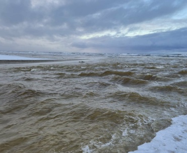 Bałtyk zimą &ndash; Dębki poza sezonem